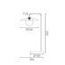 Настолна лампа ACA LIGHTING HM235T1 FLERIA 1 x G9