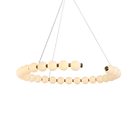 ACA LIGHTING HM236LEDP100 LOLLY SATIN BRASS 40W 3000K