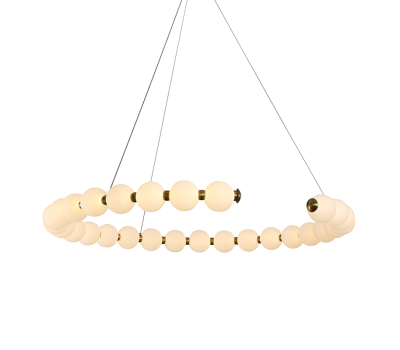 LED пендел ACA LIGHTING HM236LEDP100 LOLLY SATIN BRASS 40W 3000K