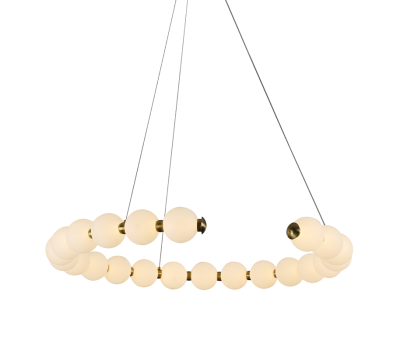 LED пендел ACA LIGHTING HM236LEDP80 LOLLY SATIN BRASS 30W 3000K