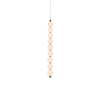 ACA LIGHTING HM238LEDP9 LOLLY SATIN BRASS 14W 3000K