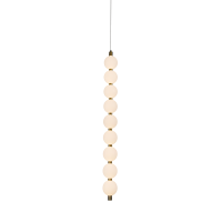 LED пендел ACA LIGHTING HM238LEDP9 LOLLY SATIN BRASS 14W 3000K