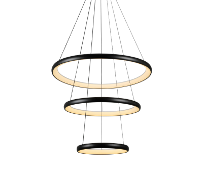 ACA LIGHTING HM23LEDP3BKCCT HARMONY BLACK 60W 3000K - 4000K - 6000K