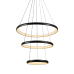 ACA LIGHTING HM23LEDP3BKCCT HARMONY BLACK 60W 3000K - 4000K - 6000K