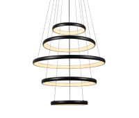 ACA LIGHTING HM23LEDP5BKCCT HARMONY BLACK 80W 3000K - 4000K - 6000K