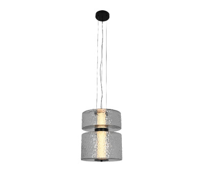 Pendant lamp ACA Lighting HM24153 LIORO BLACK LED 27W CCT 2700K - 3000K - 4000K