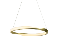 ACA LIGHTING HM24LEDP60GDCCT BRACE SATIN BRASS 32W 3000K - 4000K - 6000K