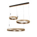 LED пендел ACA Lighting HM25142L MANOLO ROSE GOLD 90W LED 2700K - 3000K - 4000K LED пендел ACA Lighting HM25142L MANOLO ROSE GOLD 90W LED 2700K - 3000K - 4000K