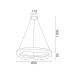 LED пендел ACA Lighting HM251478 SURF GOLD LED 60W CCT 2700K - 3000K - 4000K LED пендел ACA Lighting HM251478 SURF GOLD LED 60W CCT 2700K - 3000K - 4000K