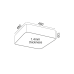 ACA LIGHTING HM28LEDC48BKCCT 40W 3000K-4000-6000K SOLO BLACK
