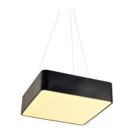 ACA LIGHTING HM28LEDP48BKCCT 40W 3000K-4000-6000K SOLO BLACK
