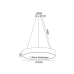 ACA LIGHTING HM29LEDP100WHCCT 100W 3000K-4000-6000K OPTIMUS WHITE
