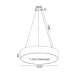 ACA LIGHTING HM29LEDP35BKCCT 32W 3000K-4000-6000K OPTIMUS BLACK