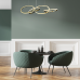 ACA LIGHTING HM88LEDP3GDCCT RING BRASS 42W 3000K - 4000K - 6000K