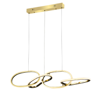 ACA LIGHTING HM88LEDP4GDCCT RING BRASS 60W 3000K - 4000K - 6000K
