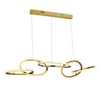 ACA LIGHTING HM88LEDP5GDCCT RING BRASS 72W 3000K - 4000K - 6000K
