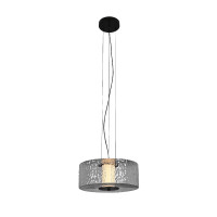 Pendant ACA Lighting HMD24153A LIORO BLACK LED 12W CCT 2700K- 3000K - 4000K