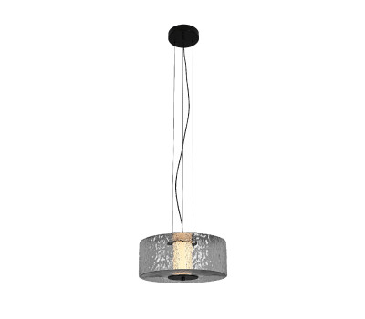LED пендел ACA Lighting HMD24153A LIORO BLACK LED 12W CCT 2700K- 3000K - 4000K