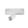ACA LIGHTING HUBEM630W HUBE MINI 6W OSRAM LED 3000K 48V DC Magnetic track projector body White