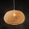Пендел ACA LIGHTING HX477P SYMI BAMBOO PENDANT LAMP 1 x E27