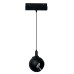 LED пендел за магнитна шина ACA LIGHTING IONAP1230B IONA 12W OSRAM LED 3000K 48V DC Magnetic track pendant lamp Black