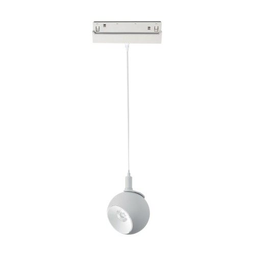 LED пендел за магнитна шина ACA LIGHTING IONAP1240W IONA 12W OSRAM LED 4000K 48V DC Magnetic track pendant lamp White