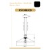 Пендел ACA LIGHTING KS12882CB HIPPOLYTE