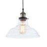ACA LIGHTING KS1295PCL1BK SMYRNA