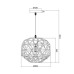 ACA LIGHTING KS180430PB ALADDIN