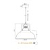 ACA LIGHTING KS184331BW GAIA