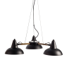 ACA LIGHTING KS2025P3BK SOLON