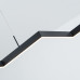 LED пендел ACA Lighting KY011AD25BK ZIGZAG SAND BLACK LED 30W CCT 2800K - 3200K - 4000K