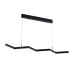 LED пендел ACA Lighting KY011AD25BK ZIGZAG SAND BLACK LED 30W CCT 2800K - 3200K - 4000K
