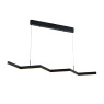 Pendant ACA Lighting KY011AD25BK ZIGZAG SAND BLACK LED 30W CCT 2800K - 3200K - 4000K