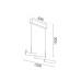 Pendant ACA Lighting KY011AD25WH ZIGZAG SAND WHITE LED 30W CCT 2800K - 3200K - 4000K Pendant ACA Lighting KY011AD25WH ZIGZAG SAND WHITE LED 30W CCT 2800K - 3200K - 4000K