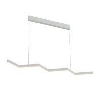 LED пендел ACA Lighting KY011AD25WH ZIGZAG SAND WHITE LED 30W CCT 2800K - 3200K - 4000K