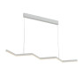 Pendant ACA Lighting KY011AD25WH ZIGZAG SAND WHITE LED 30W CCT 2800K - 3200K - 4000K