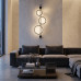 LED аплик ACA Lighting KY011BFCBK RINGY BLACK LED 25W CCT 2800K - 3200K - 4000K