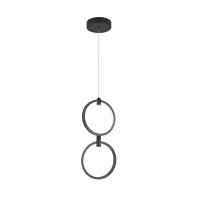 LED пендел ACA Lighting KY011EC29QBK LILO SAND BLACK LED 26W CCT 2800K - 3200K - 4000K