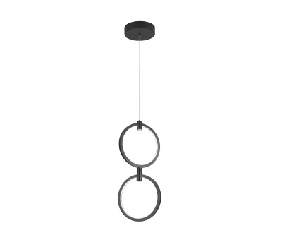 LED пендел ACA Lighting KY011EC29QBK LILO SAND BLACK LED 26W CCT 2800K - 3200K - 4000K