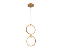 LED пендел ACA Lighting KY011EC29QGD LILO BRUSH GOLD LED 26W 2800K - 3200K - 4000K LED пендел ACA Lighting KY011EC29QGD LILO BRUSH GOLD LED 26W 2800K - 3200K - 4000K