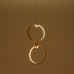 LED пендел ACA Lighting KY011EC29QGD LILO BRUSH GOLD LED 26W 2800K - 3200K - 4000K