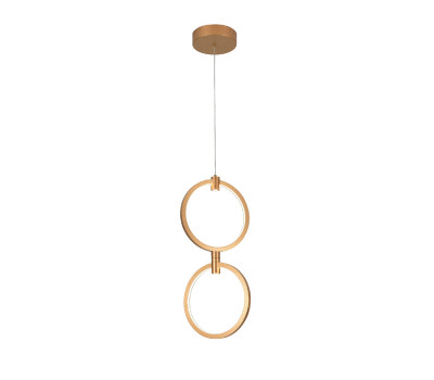 LED пендел ACA Lighting KY011EC29QGD LILO BRUSH GOLD LED 26W 2800K - 3200K - 4000K