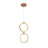 LED пендел ACA Lighting KY011EC29QGD LILO BRUSH GOLD LED 26W 2800K - 3200K - 4000K
