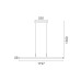 LED пендел ACA Lighting KY011ECS IONIS SILVER LED 30W CCT 2800K - 3200K - 4000K LED пендел ACA Lighting KY011ECS IONIS SILVER LED 30W CCT 2800K - 3200K - 4000K