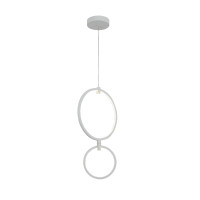 LED пендел ACA Lighting KY011ECWH TWIN SAND WHITE LED 30W CCT 2800K - 3200K - 4000K LED пендел ACA Lighting KY011ECWH TWIN SAND WHITE LED 30W CCT 2800K - 3200K - 4000K