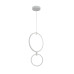 Pendant ACA Lighting KY011ECWH TWIN SAND WHITE LED 30W CCT 2800K - 3200K - 4000K