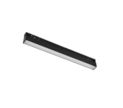 LED осветително тяло за магнитна шина ACA LIGHTING LUCCA1030B LUCCA 10W OSRAM LED 3000K 48V DC Magnetic in track linear body Black