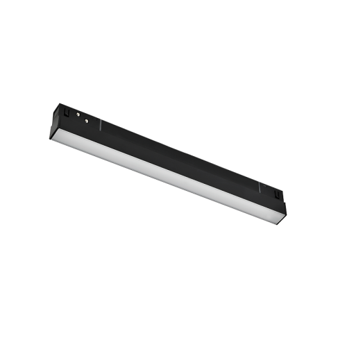 LED осветително тяло за магнитна шина ACA LIGHTING LUCCA1030B LUCCA 10W OSRAM LED 3000K 48V DC Magnetic in track linear body Black