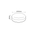 ACA LIGHTING MADA1230 12W 3000K IP66 MADA
